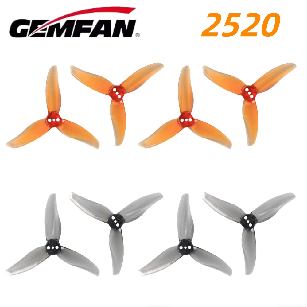 4Pairs Gemfan Hurricane 2520 2 - đánh giá và giá Drone Racing Motor