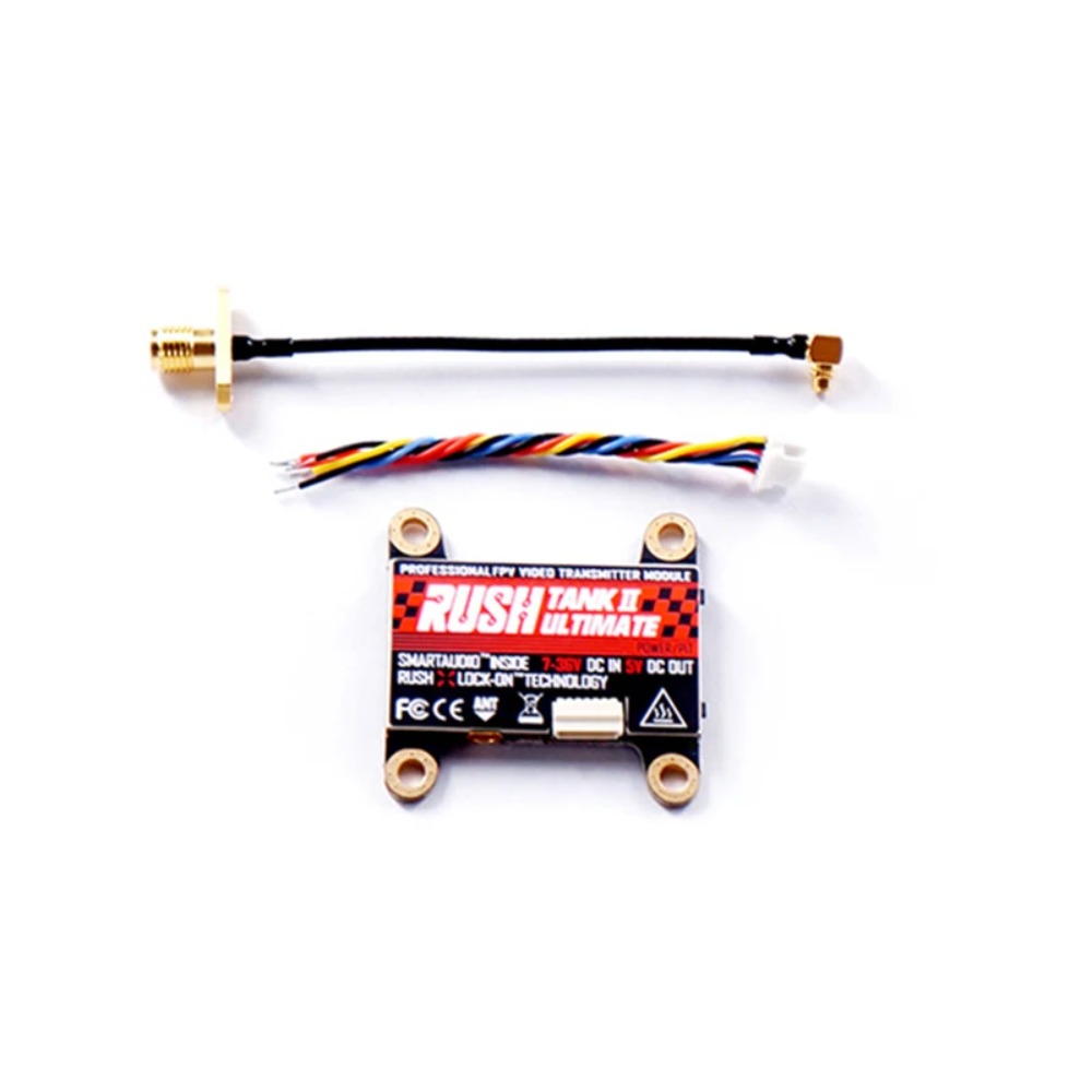 RUSH TANK Ultimate II/Mini/PLU - đánh giá và giá Drone Racing Receiver