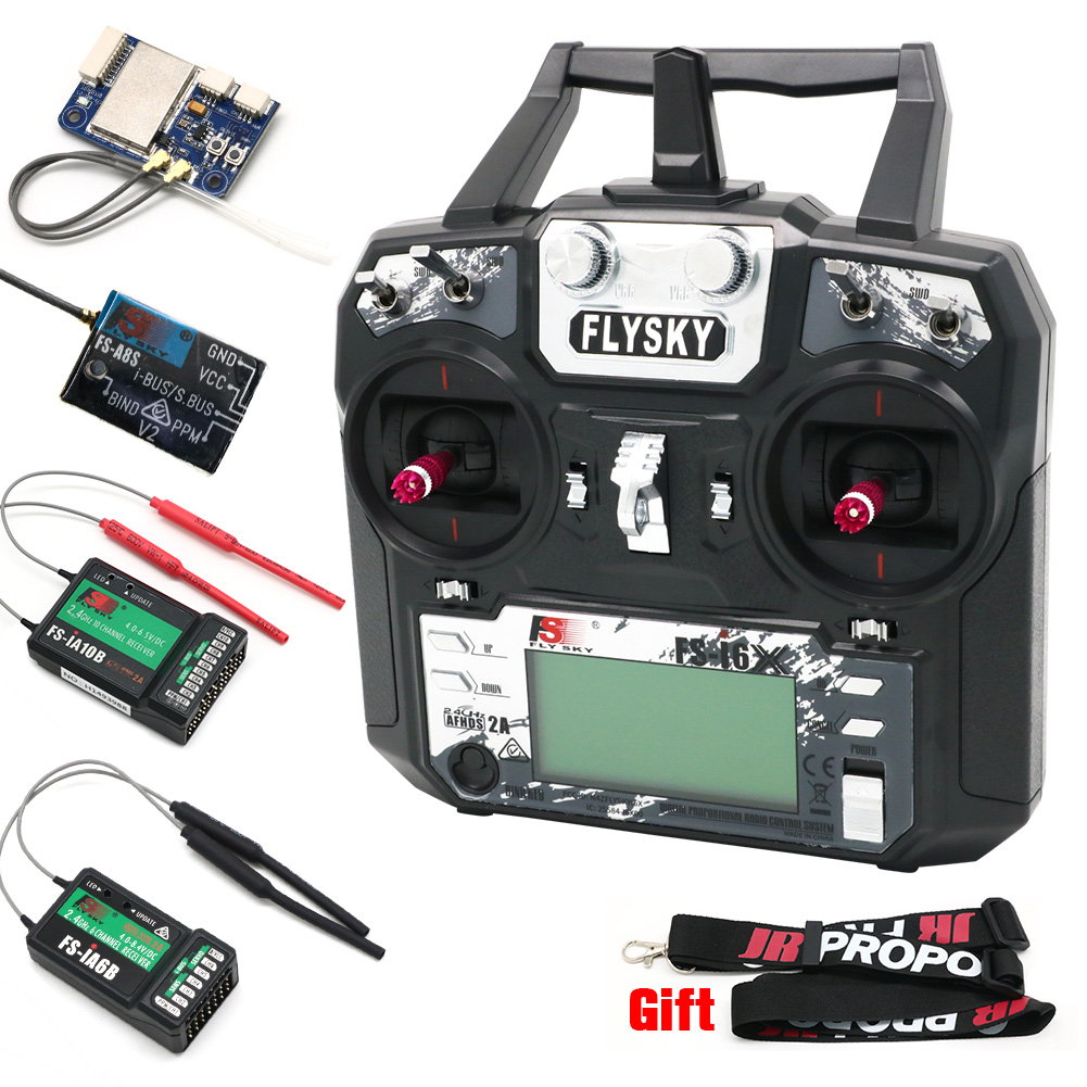 FLYSKY FS-i6X FS i6X 10CH 2.4G - đánh giá và giá Drone Racing Transmitter